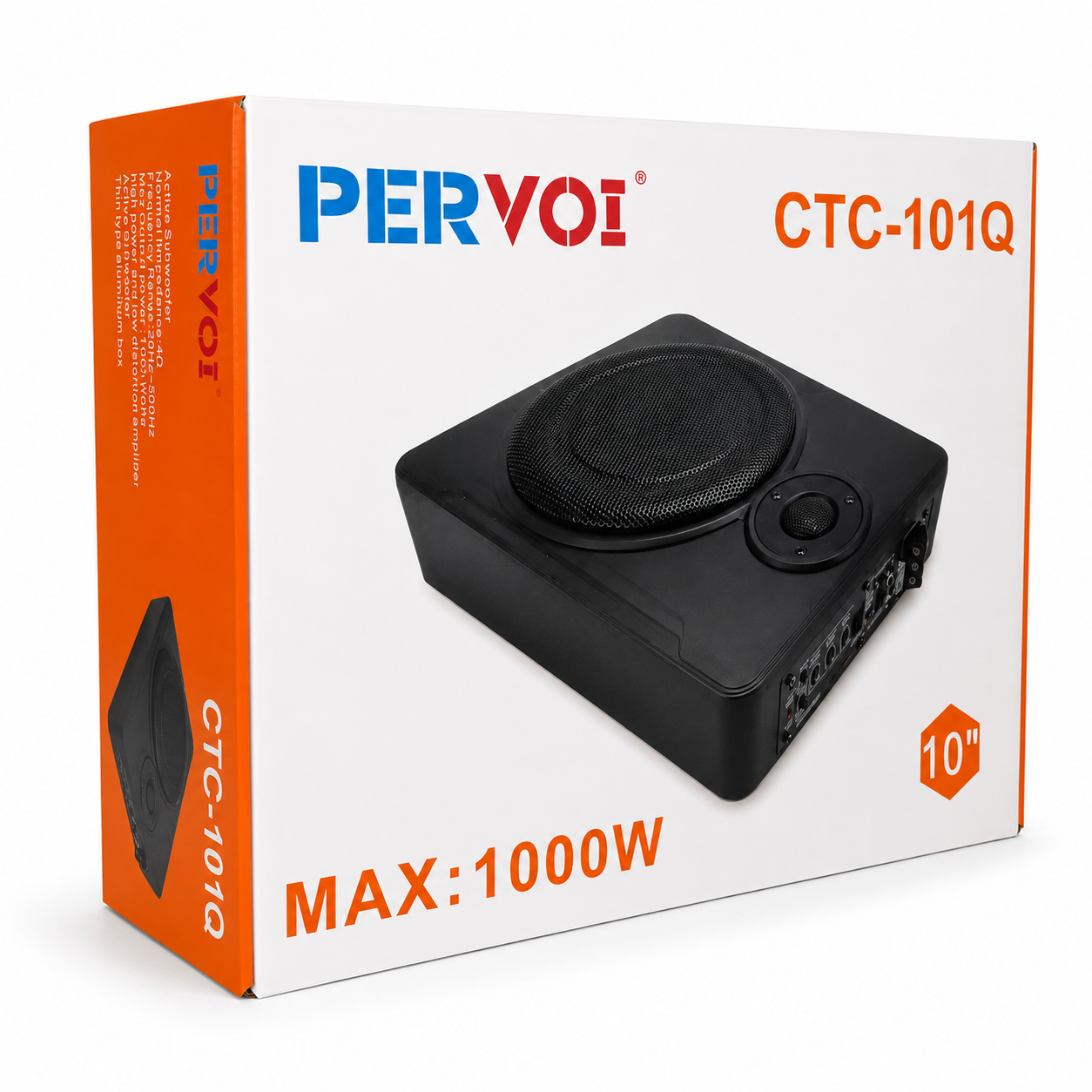 Активен автомобилен субуфер 10" 1000W PA1751