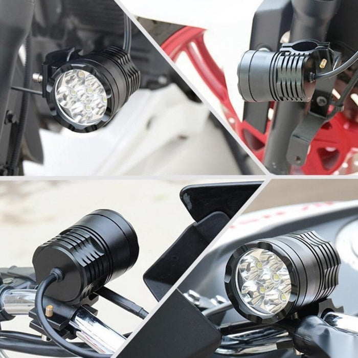 Халоген диоден за мотоциклет 0201 12-24V, 2БР/К-Т