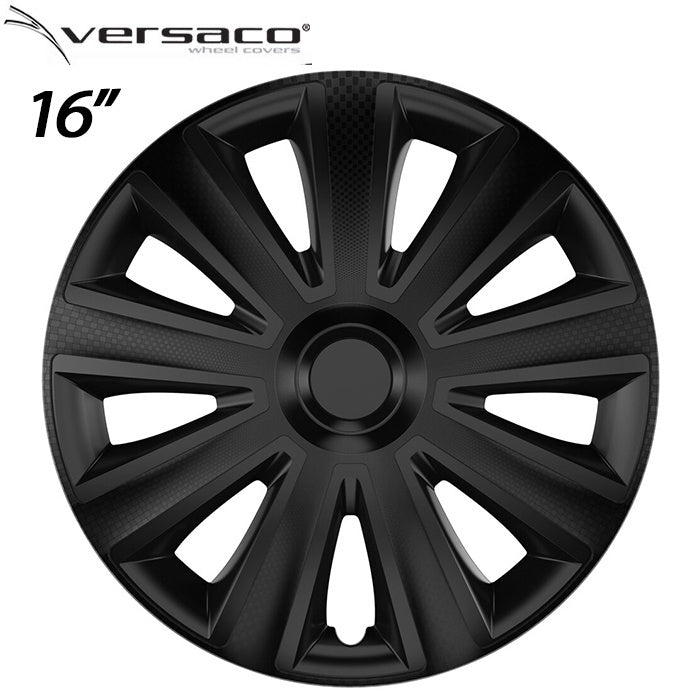 Тасове за джанти 16'' Versaco Carbon Aviator - Black