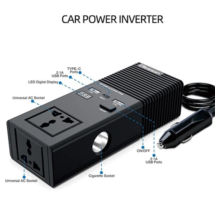 Преобразувател на напрежение от 12V/24V на 220V - 1665