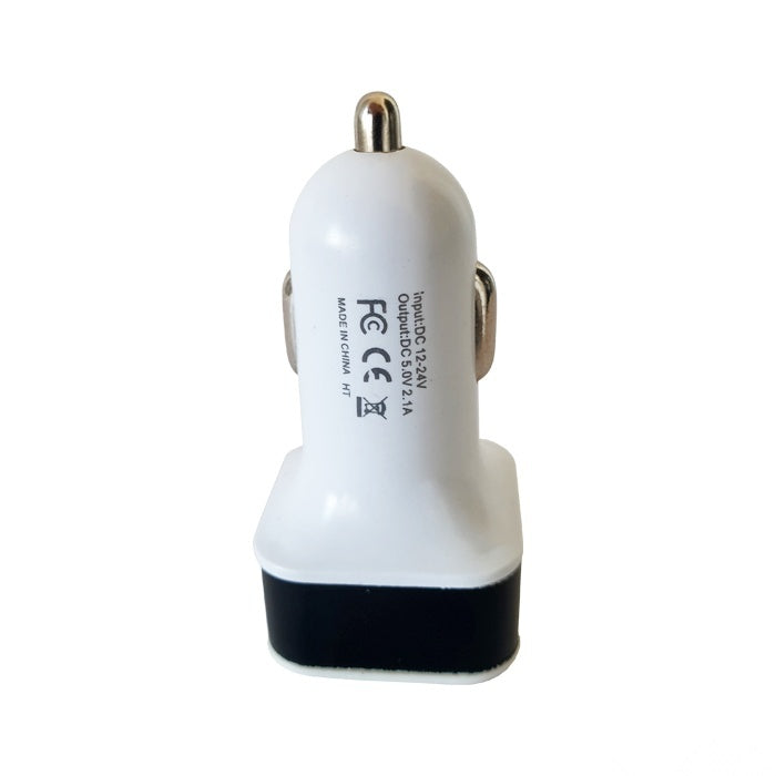Универсално USB зарядно за кола с два порта - 13611