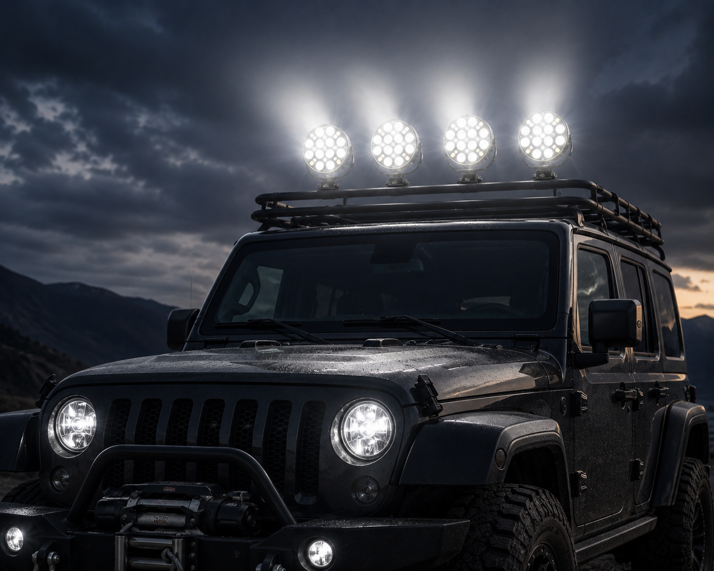 ХАЛОГЕН ДИОДЕН 709 12-24V 10 LED 7″