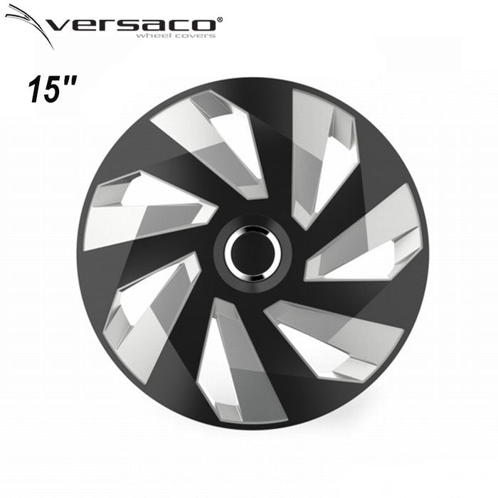 Тасове за джанти 15'' Versaco Vector RC Black/Silver