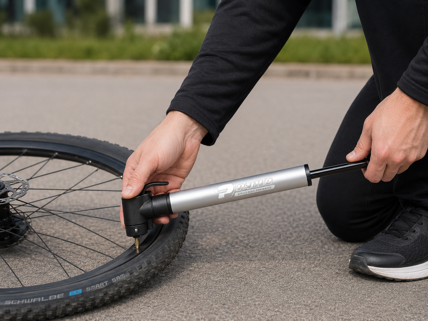 РЪЧНА ПОМПА ЗА ВЕЛОСИПЕД МИНИ - 3108