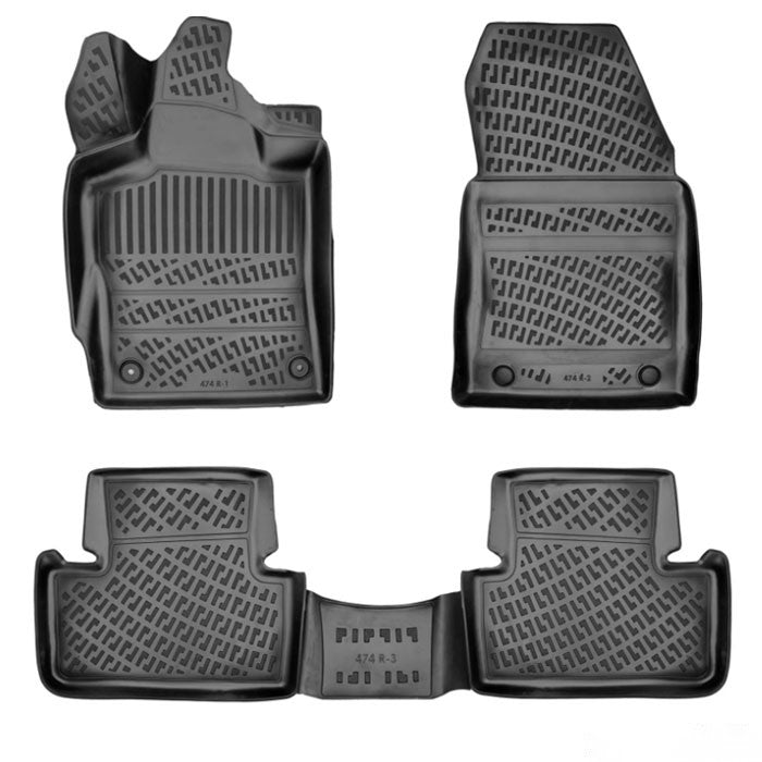 Гумени стелки RizLine съвместими с Peugeot 308 (2022+)