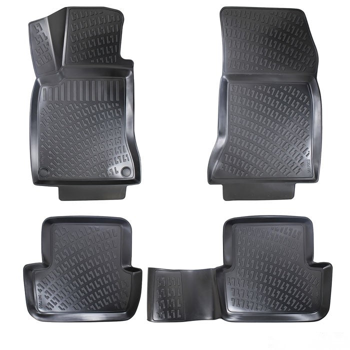 Гумени стелки RizLine съвместими с Mercedes B Class W247 (2018+)