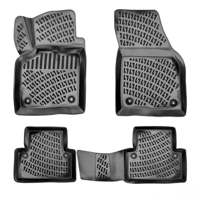 Гумени стелки RizLine съвместими с VW Touareg (2018+)