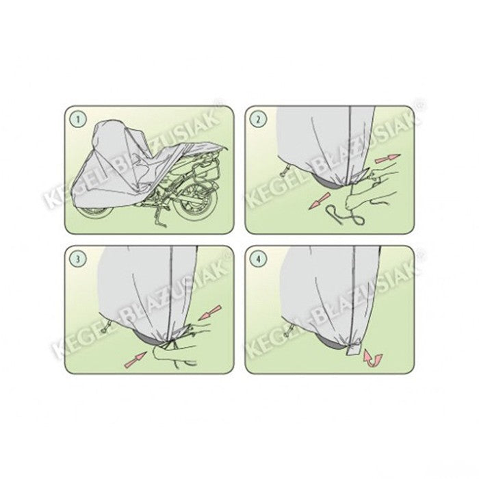 Покривало за мотор Kegel серия Basic размер L сиво
