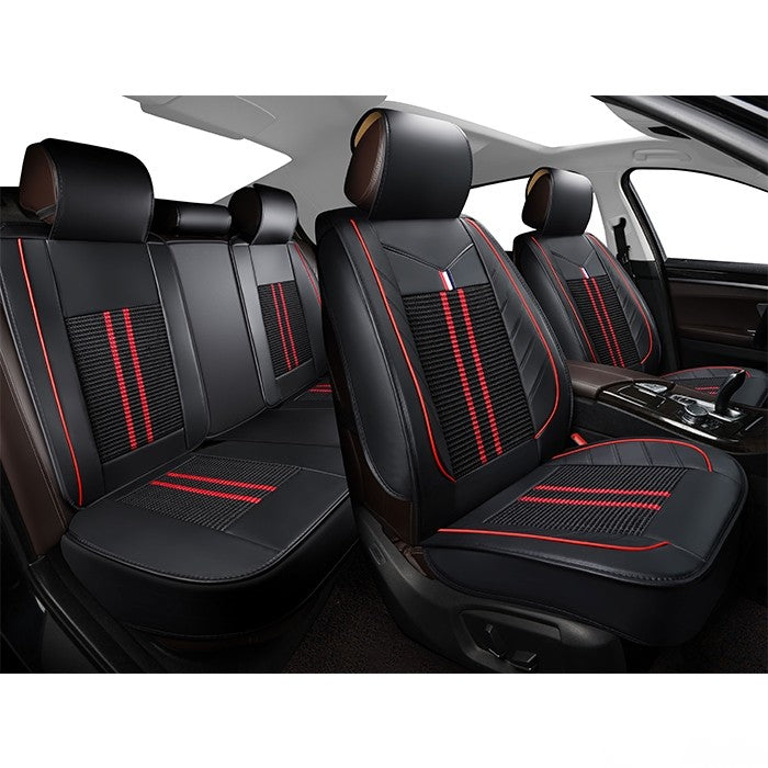 Тапицерия за МПС 1165 - 5 БР/К-Т Черно / Червено