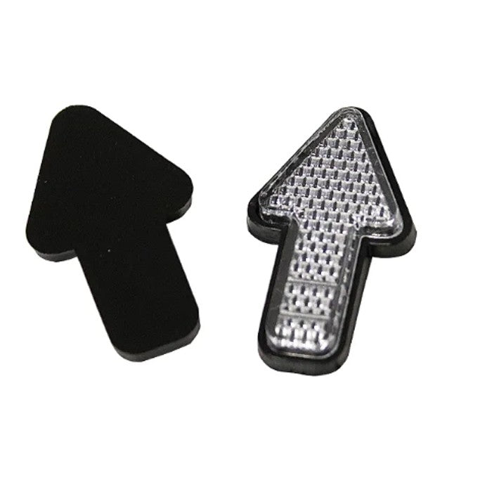 Светлоотразител РА583 - 6бр в к-т - Бели