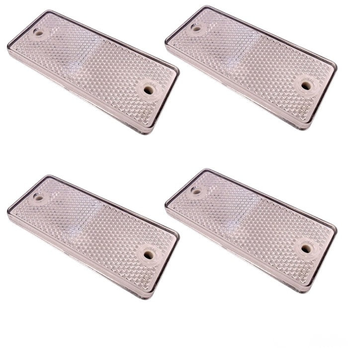 СВЕТЛООТРАЗИТЕЛИ 9032 4 БР/К-Т - БЕЛИ