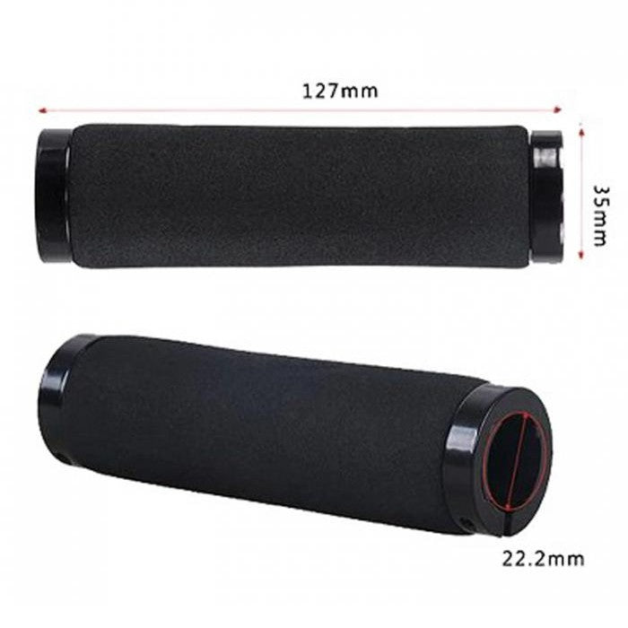 Дръжки за велосипед - 2389 - Червени