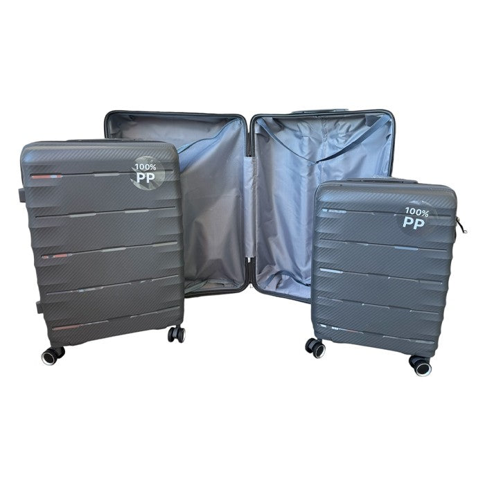 Куфар за багаж 3 бр/к-т - Черен