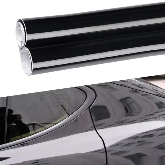 Фолио за облепяне черен гланц 1.52m x 1m