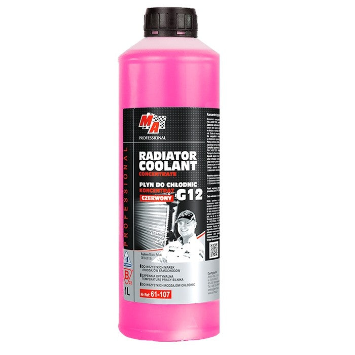Антифриз G12 / 1л. концентрат червен Moje Auto