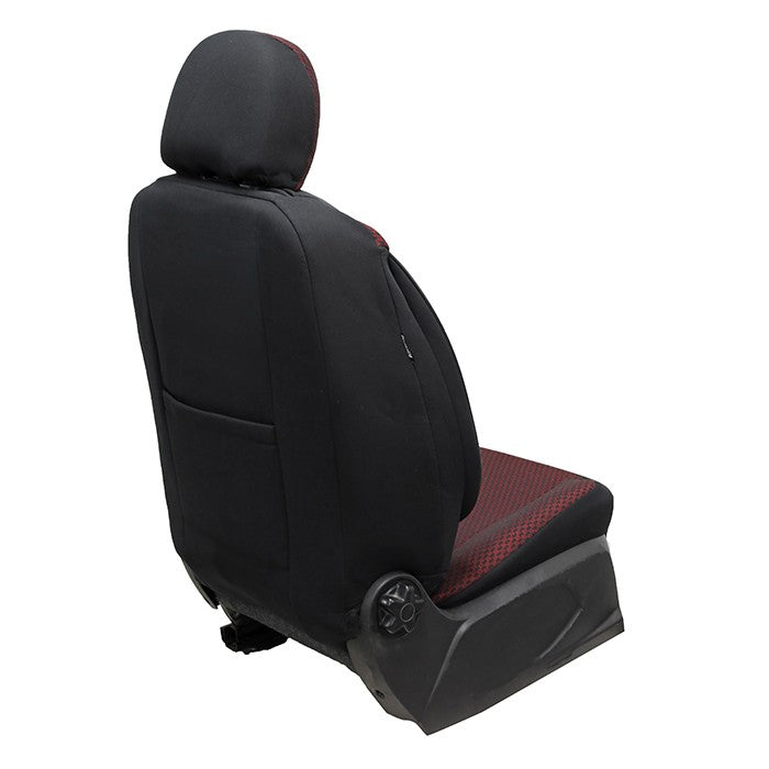 Тапицерия за седалки 1181 класико черно / бордо