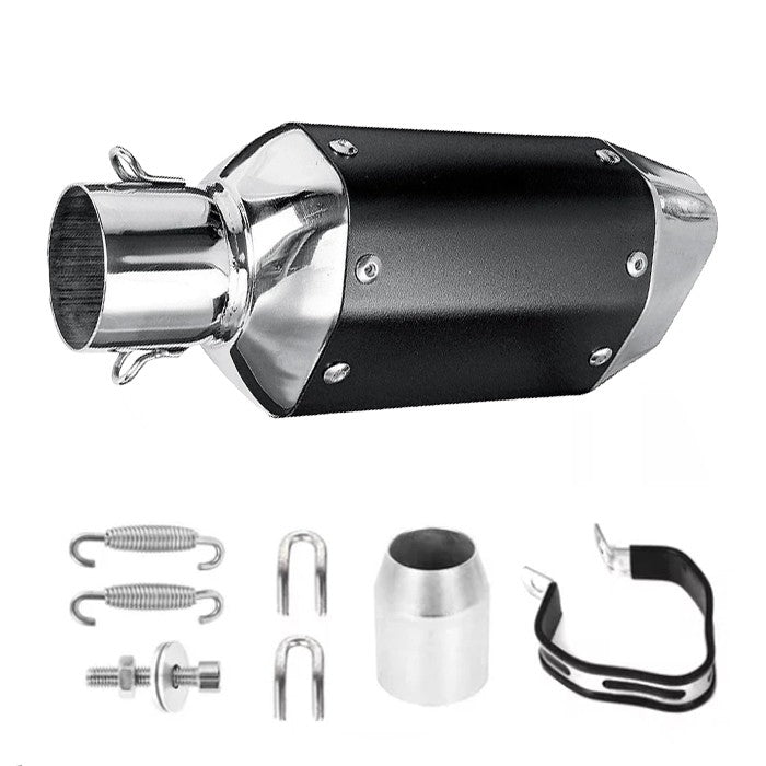 Гърне за мотоциклет PA941 - 27см - СИВО С ЧЕРНО