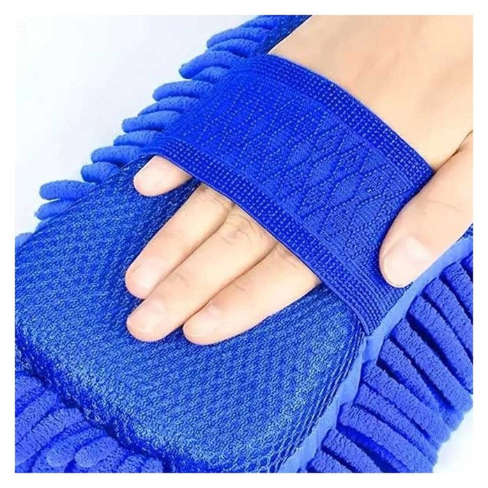 Микрофибърна гъба СМ07 - СИНЯ