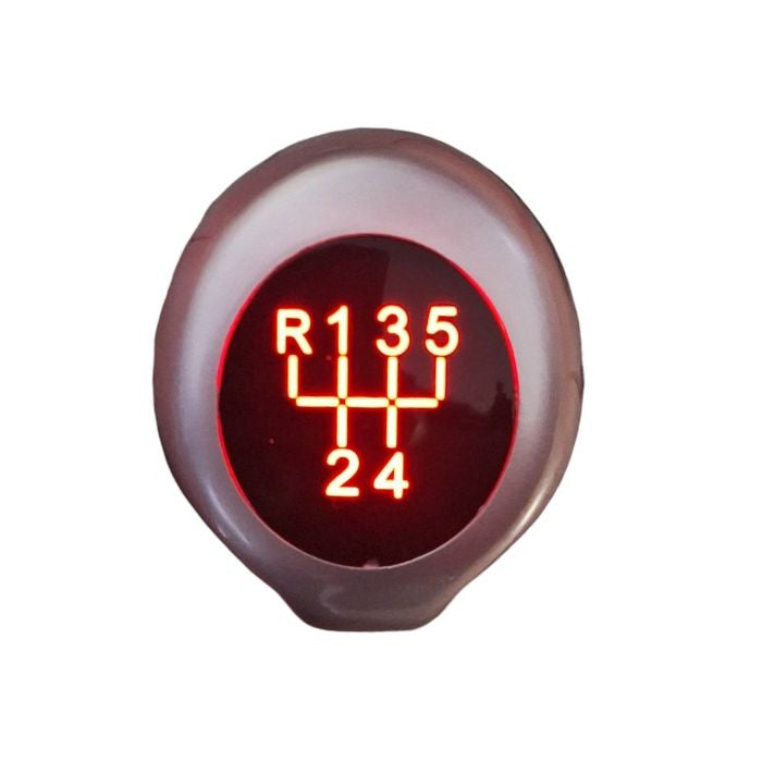 Топка за скоростен лост PA756 - 5 Скорости - Светеща - Сива