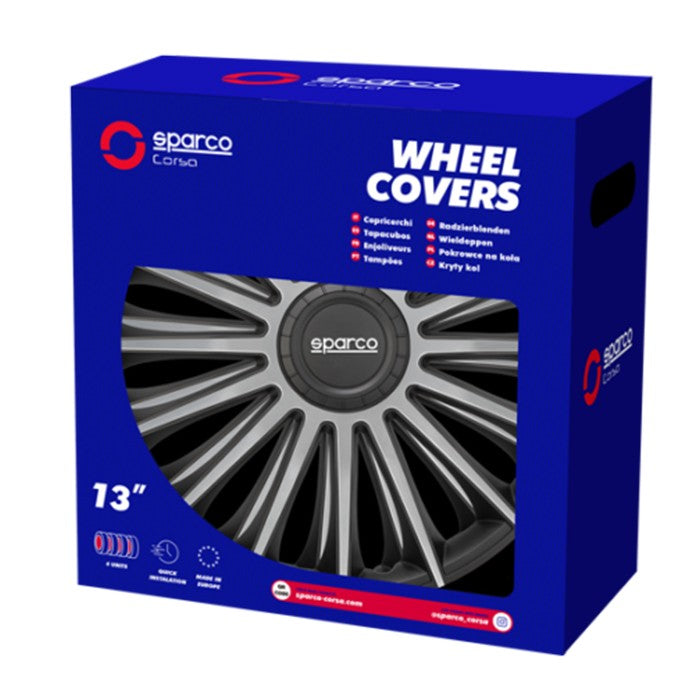 Тасове за джанти 14'' Sparco TREVISO / SPC1493BKSV