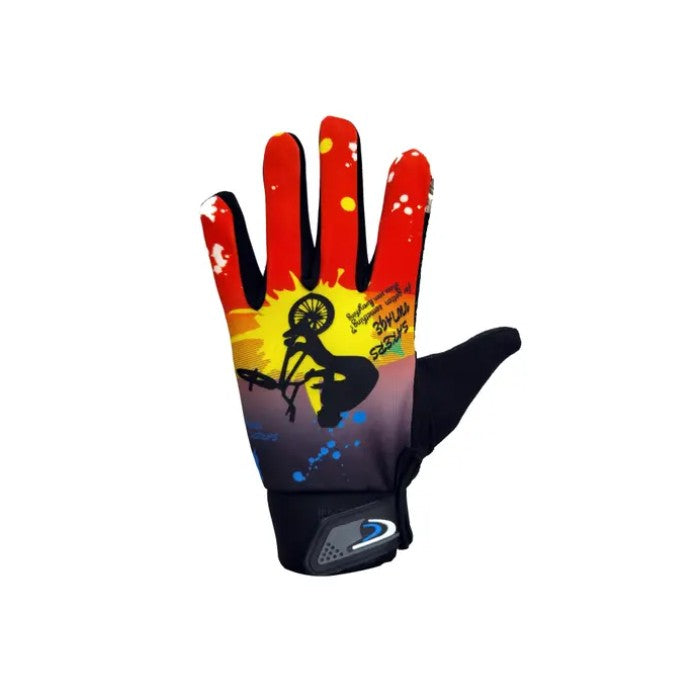 Ръкавици Вело PA970 Детски - 2БР/К-Т - Червени