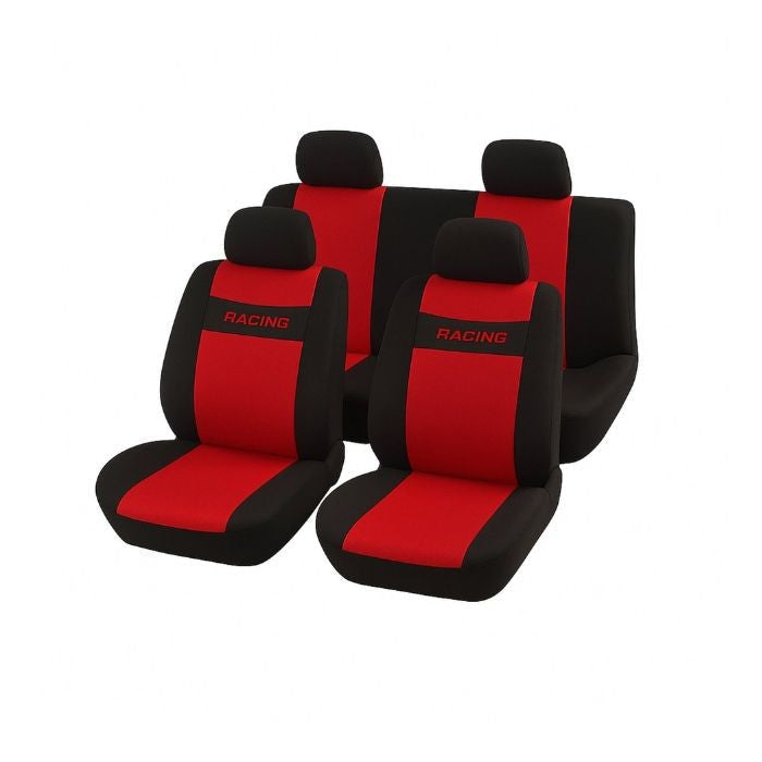 Тапицерия 1601 - Черно със Червено