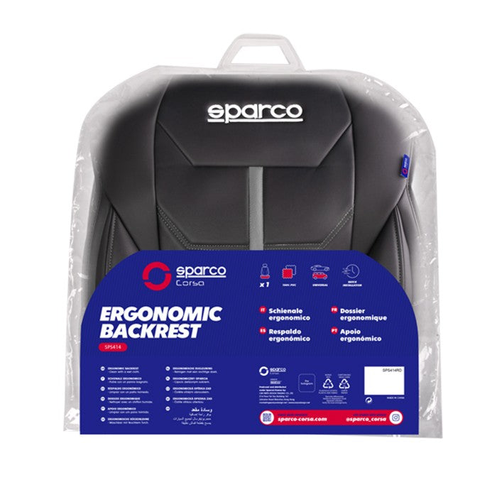 Подложка за седалка Sparco SPS414GR Със Сиво