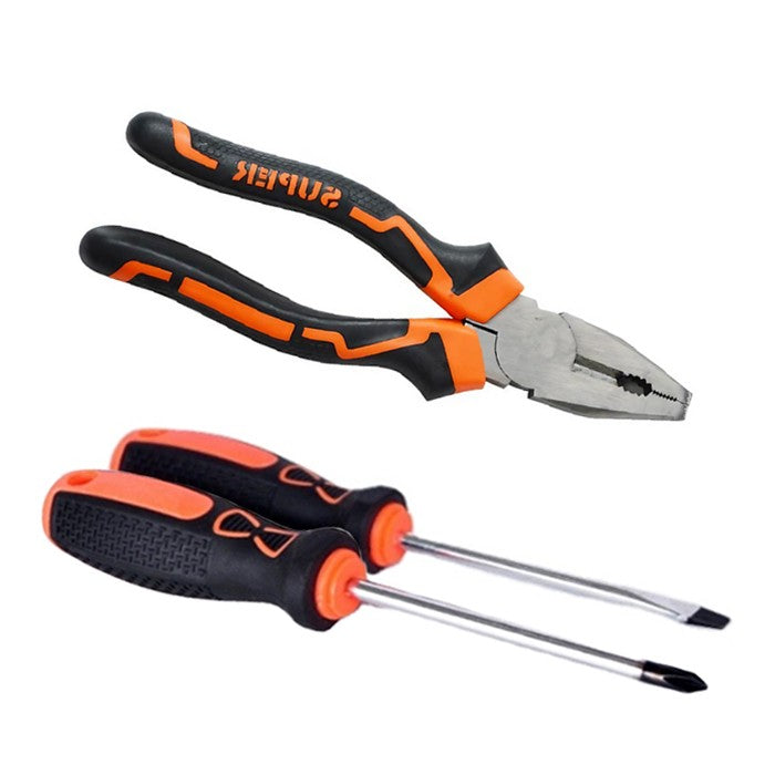 Клещи и 2 броя отвертки PA1234 комплект