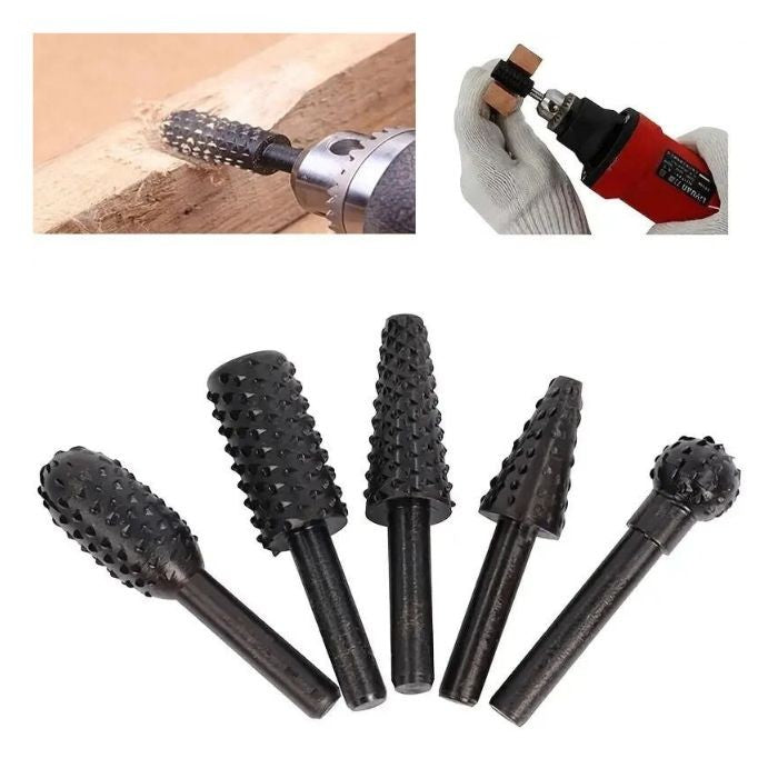 Комплект фрези за дърво - PA1287 - 5 бр. / к-т