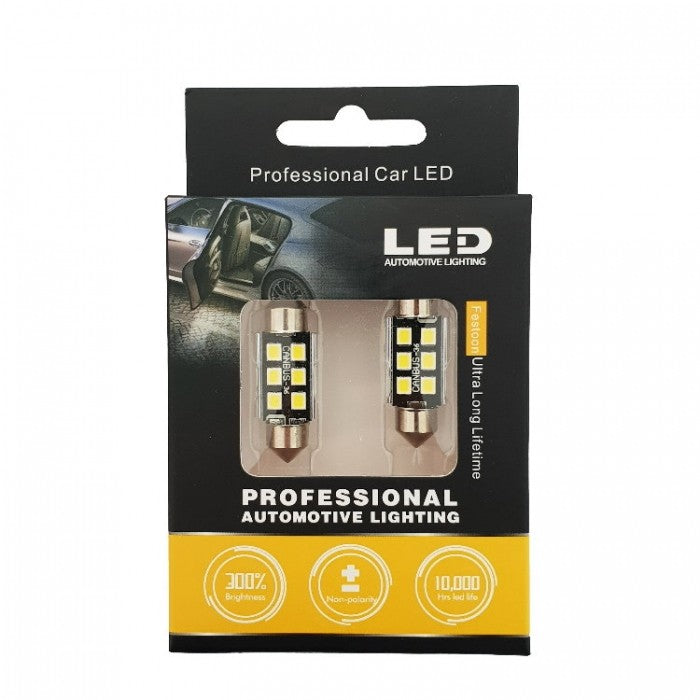 Диодни крушки 28793 - 39мм 2бр/к-т