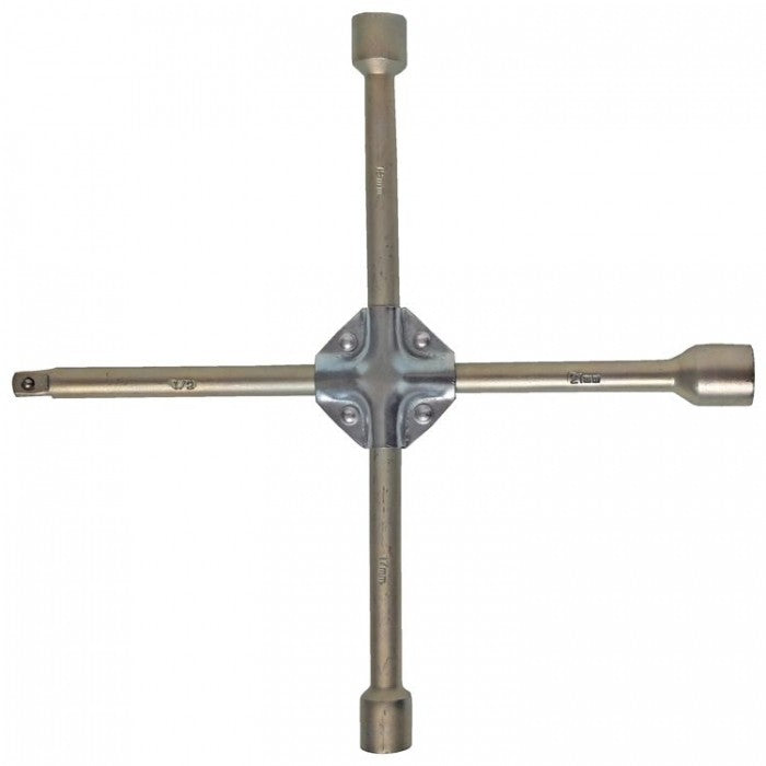 Усилен ключ за джанти кръстачка 2582 - 17-21мм и 1/2