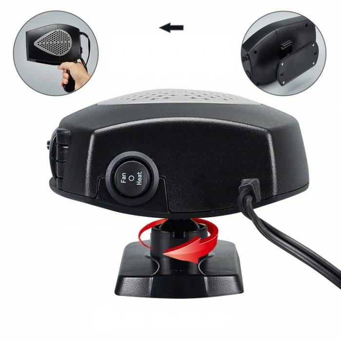 Електрическа печка за автомобил - 5001 червена