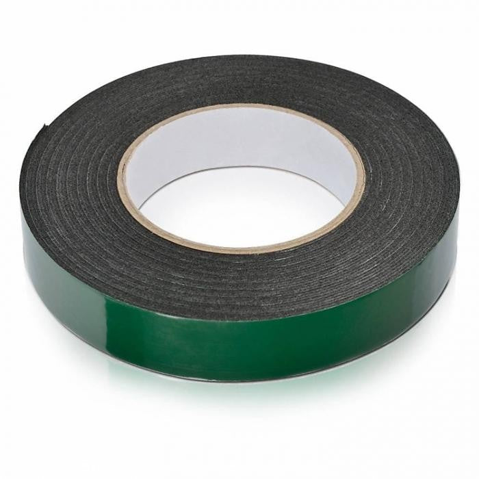 Двойнолепящо черно тиксо - 20мм х 5м