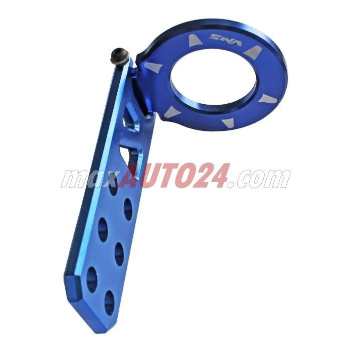 Алуминиева кука за теглене предна - син