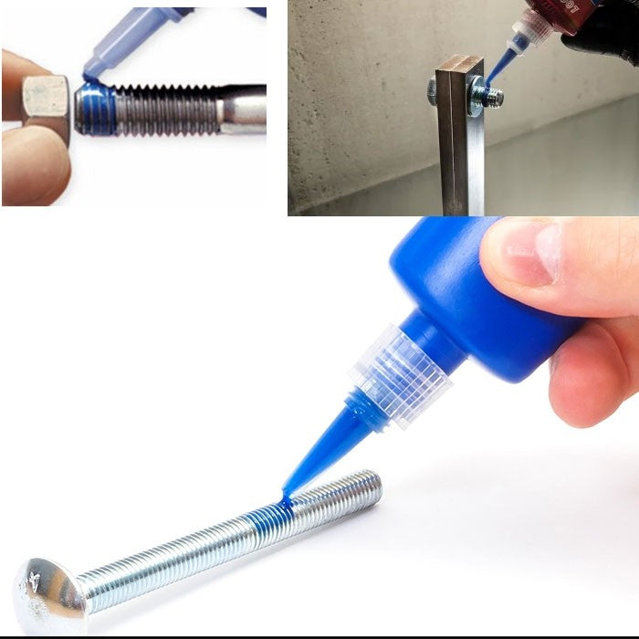 Лепило за болтове и гайки - Visbella 10мл Синьо