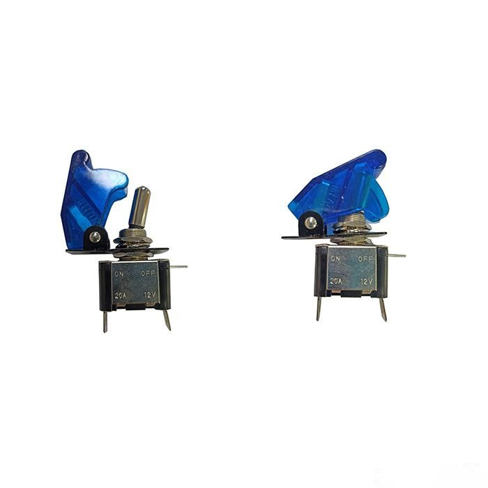 Копче електрическо синьо с диод - 1702