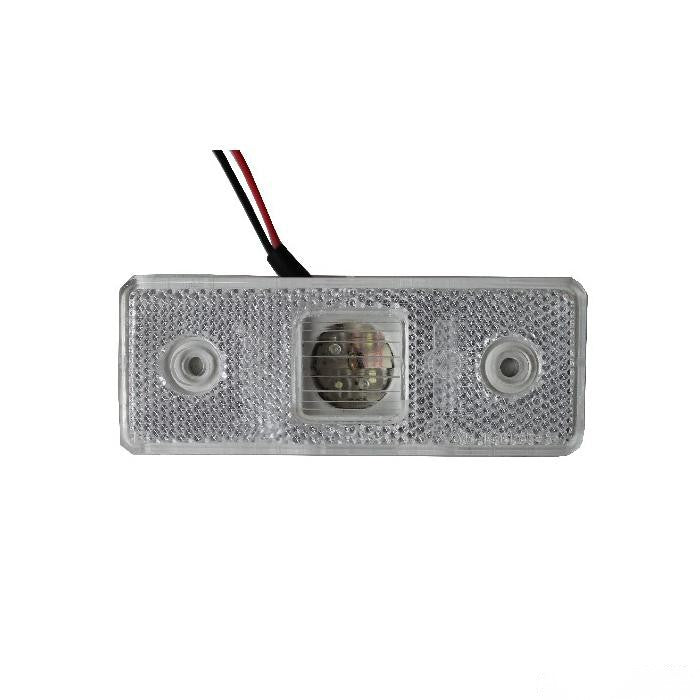 Габарит правоъгълен 0030 24V бял