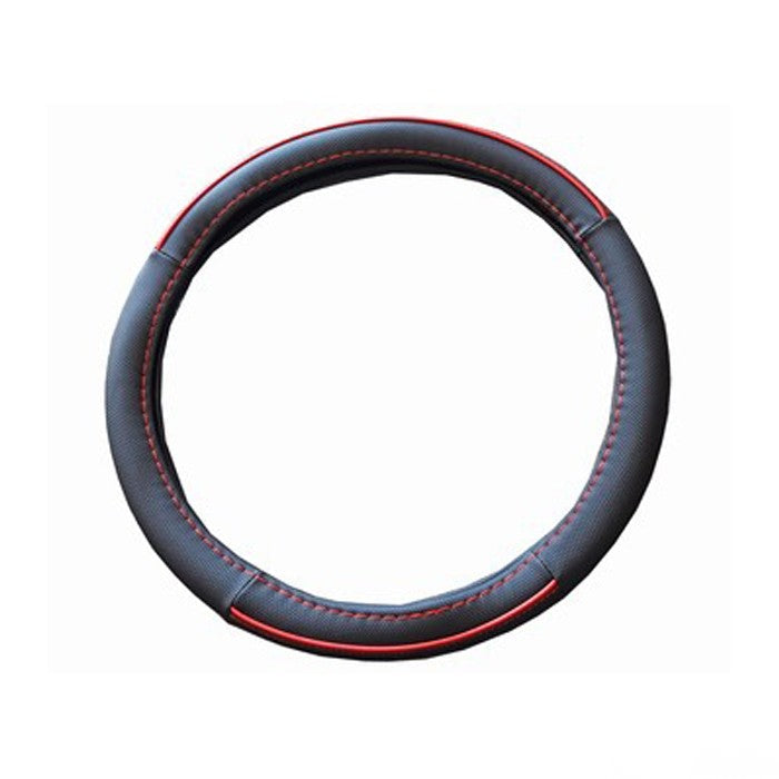 Калъф за волан М 38см със червено - 331