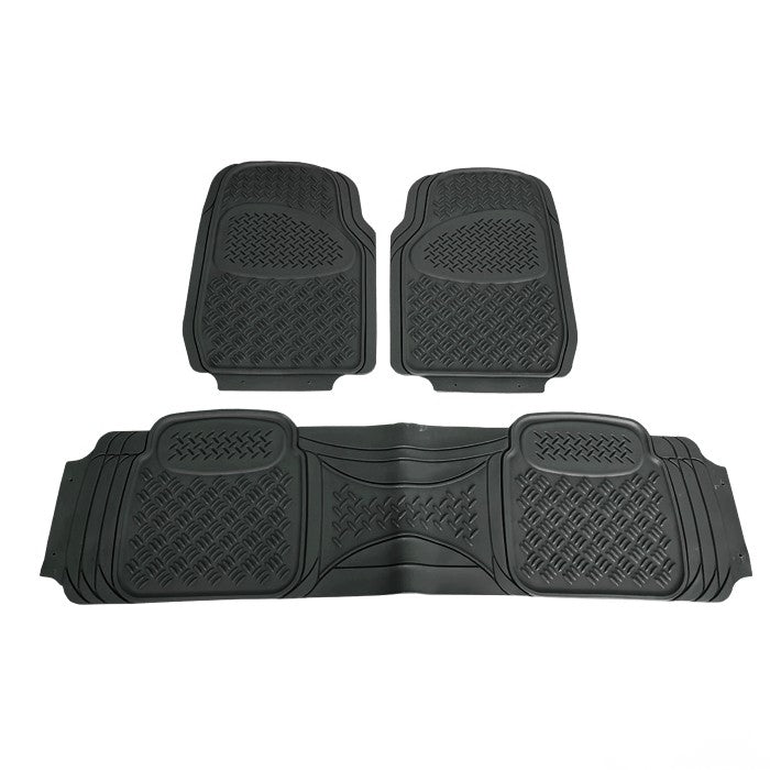 Гумени стелки универсални черни 1801-3бр/к-т