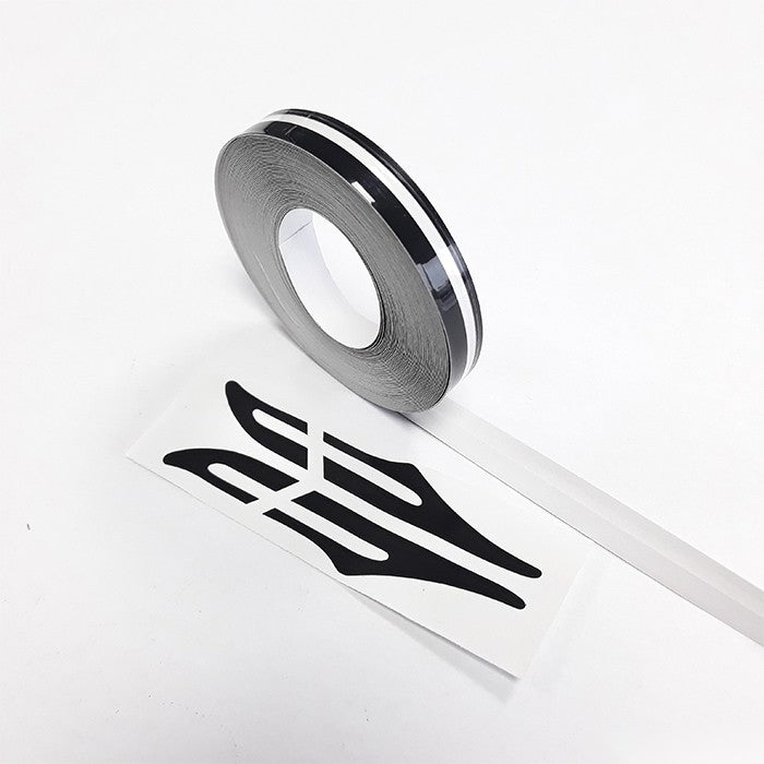 Декоративна лайсна за екстериор - черна