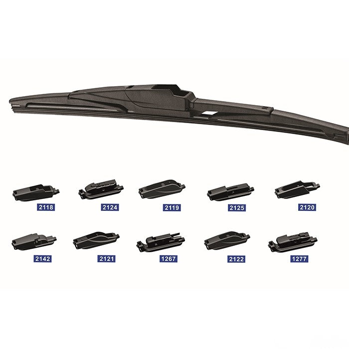 Чистачка Мотохама Задна с 10 Адаптора 14'' 350мм