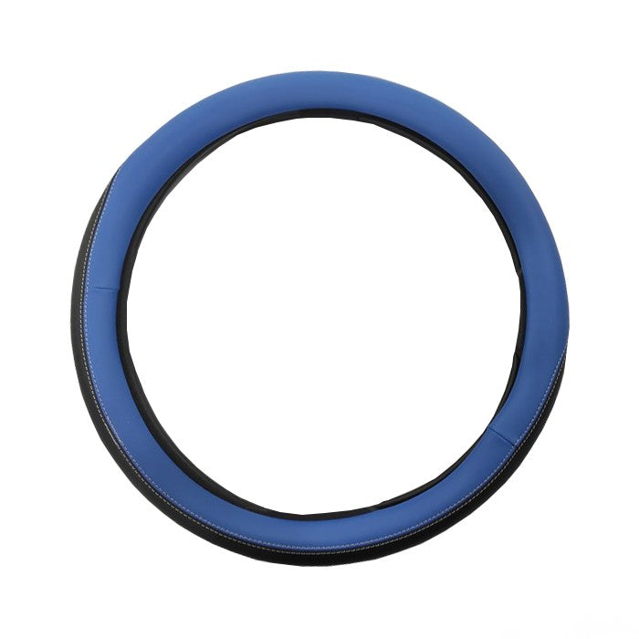 Калъф за волан М 38см - 9040 - със синьо