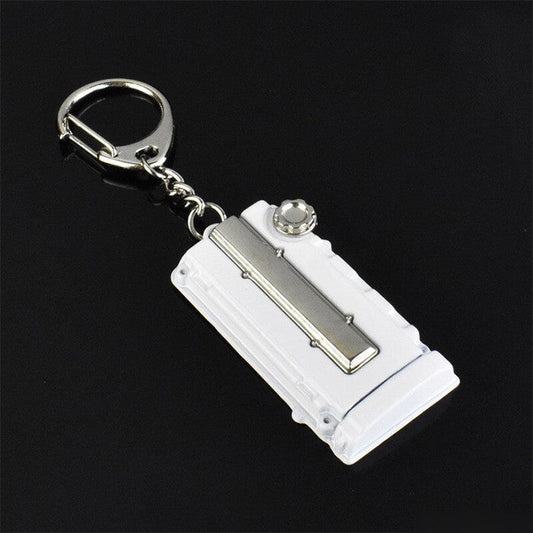 Ключодържател капак двигател - Бял