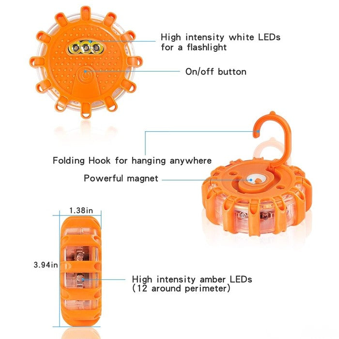 Сигнална лампа HB-328 - магнитна