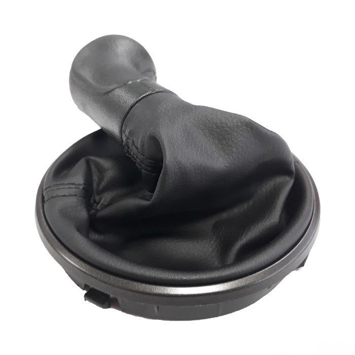 Топка за скоростен лост с маншон съвместима с Skoda Fabia 07-10 с 5 скорости - черна