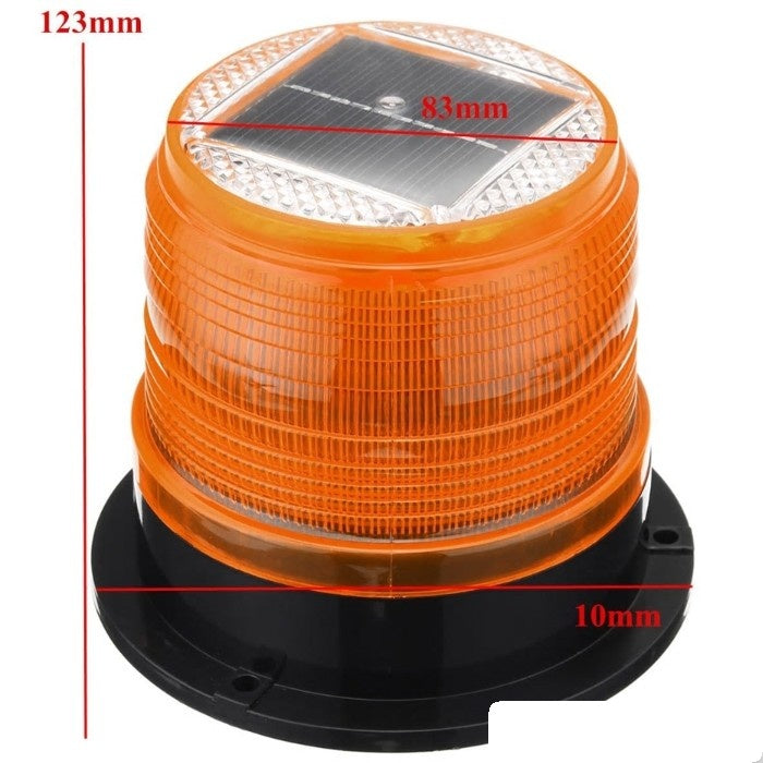 Сигнална лампа маяк 218 / 8 диода - соларна