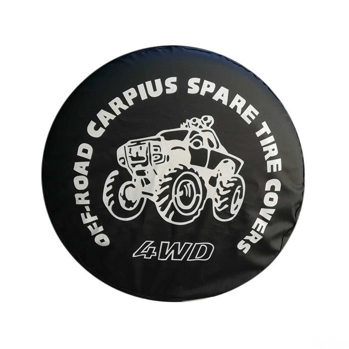 Калъф за резервна гума 16'' - 396 - Бял надпис C-28