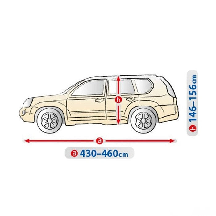 Покривало Kegel серия Optimal размер L бежово/сиво за SUV