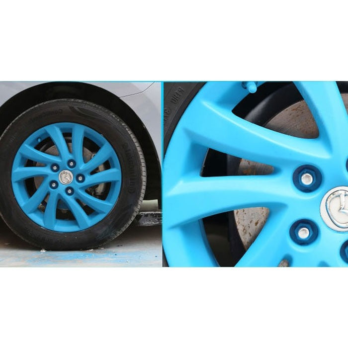 Спрей боя гумирана CAR DES 400ml - Светло син