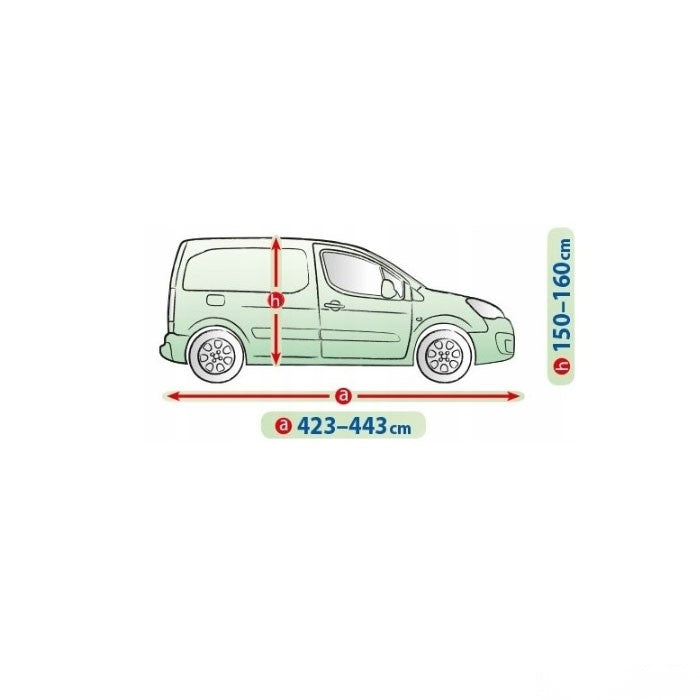 Покривало Kegel серия Mobile размер L сиво за LAV